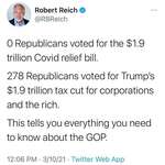 image for The republicans are the party of corporations and the rich