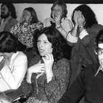 image for Audience reaction to the chestburster scene in 'Alien', 1979.