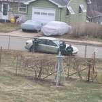 image for Cops using my car as cover from a house across the street