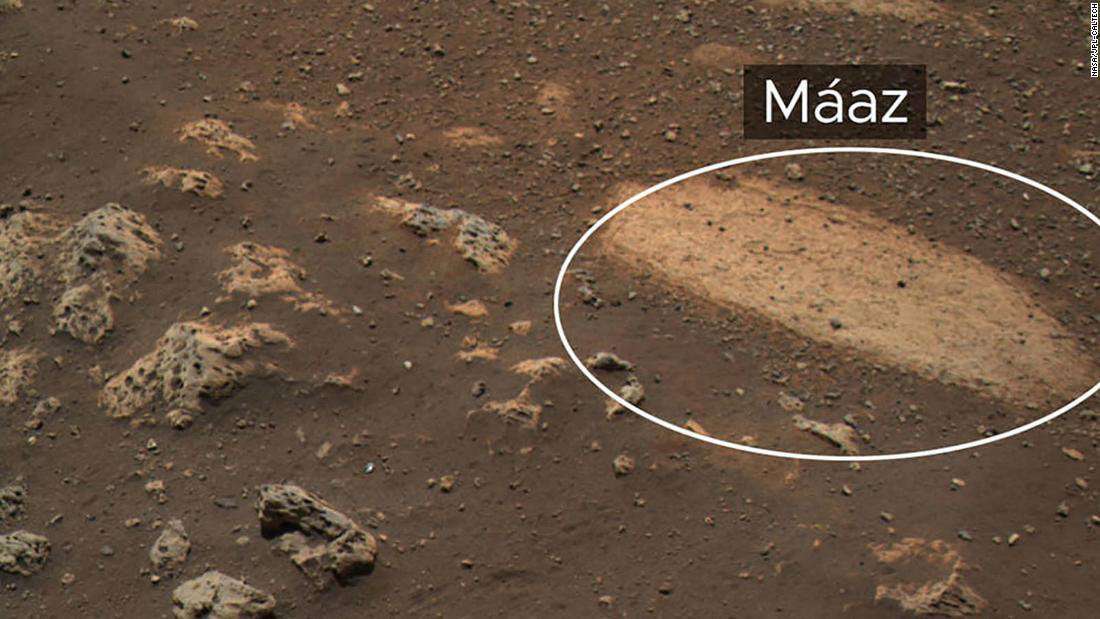 image for NASA is naming the rocks and soil on Mars in the Navajo language