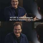 image for Quentin Tarantino spittin