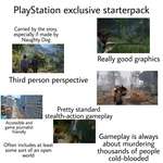 image for PlayStation exclusive starterpack