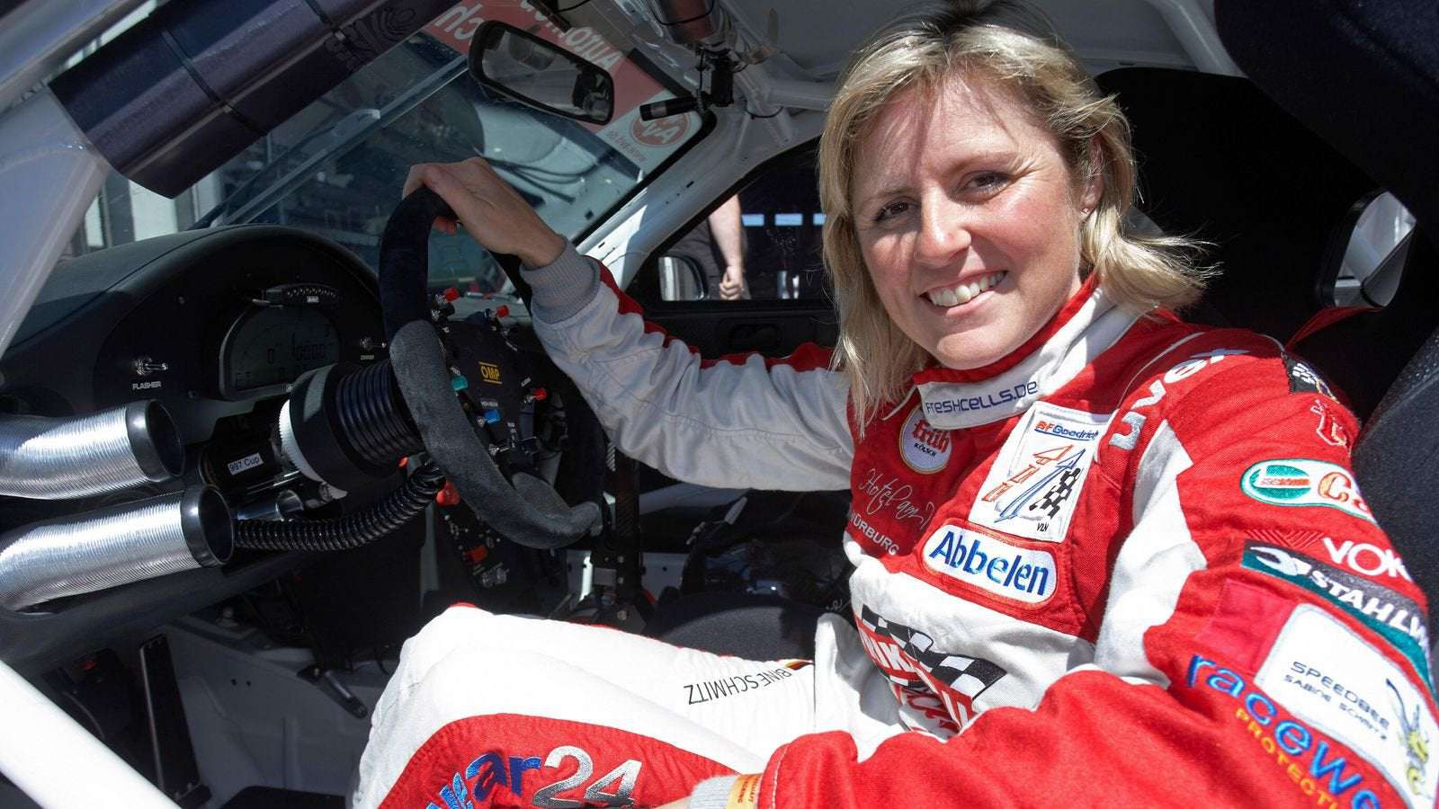 image for Sabine Schmitz: Top Gear star and 'Queen of the Nürburgring' racing driver dies aged 51