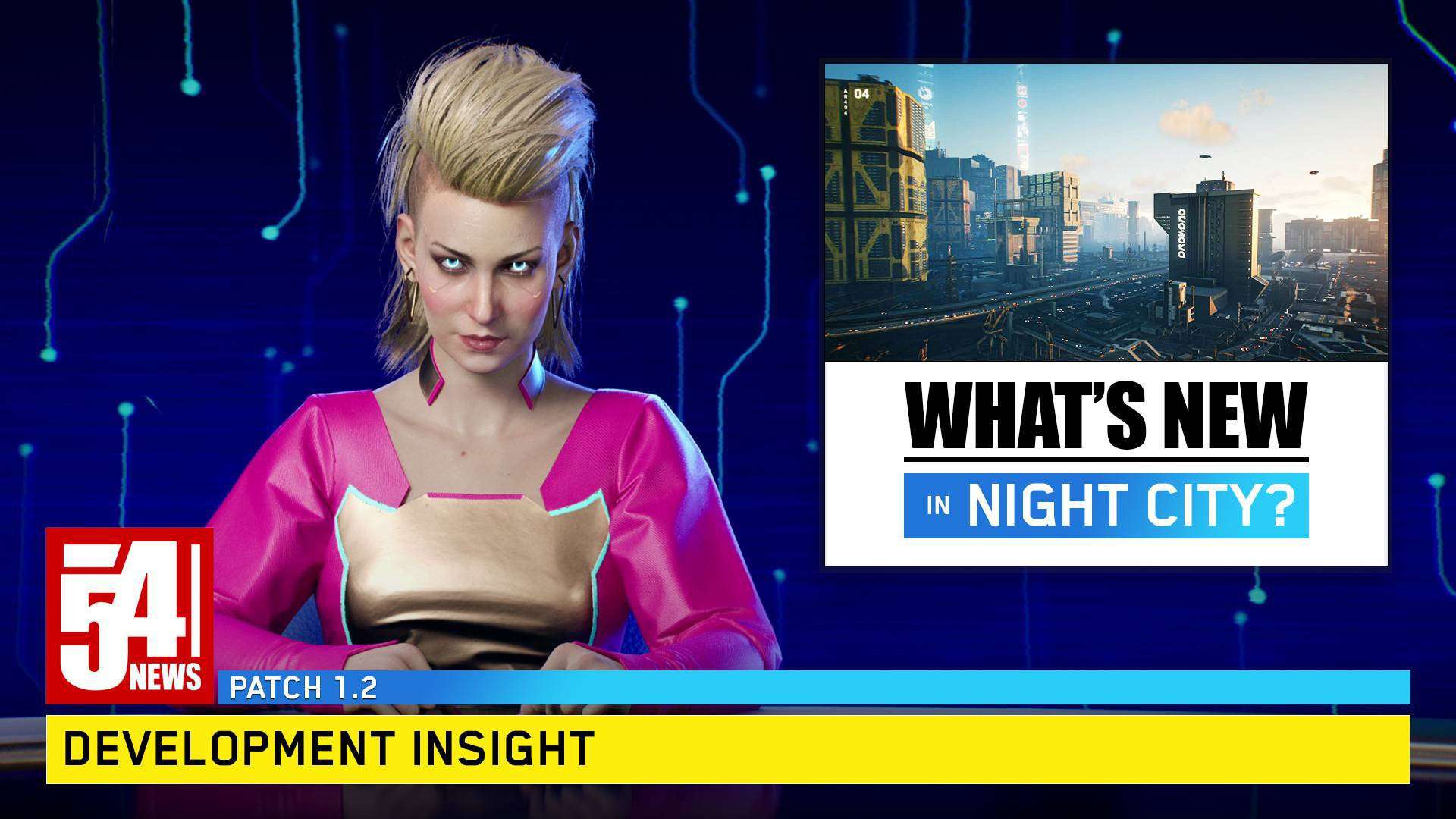 image for What’s new in Night City? [Patch 1.2 development insight]