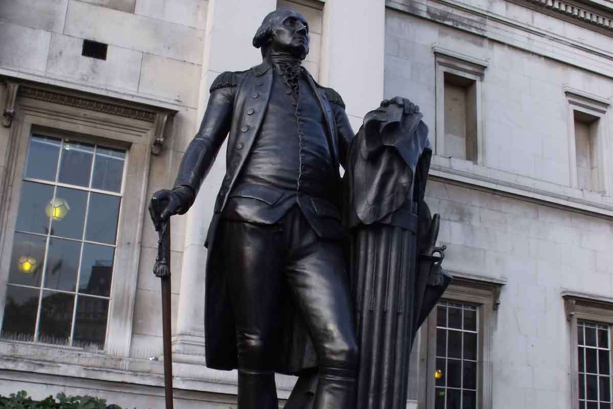 image for Why George Washington's Statue in London Doesn't Touch British Soil
