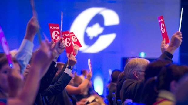 image for Conservative delegates reject adding 'climate change is real' to the policy book