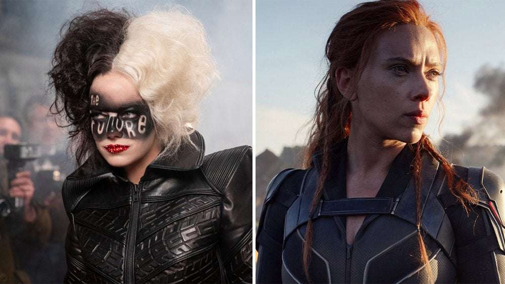 image for Disney Shifts ‘Black Widow’ & ‘Cruella’ To Day & Date Release In Theaters And Disney+, Jarring Summer Box Office
