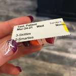 image for When I got my COVID vaccine, they gave me some candy in a pill package.