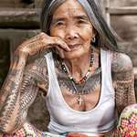 image for Meet Whang-od Oggay a 103 year old tattoo artist from the Philippines. She is the only remaining traditional Kalinga tattooist. You don’t take a tattoo choice to this woman. She first decides if you’re worthy and then she tattoos what she wants.