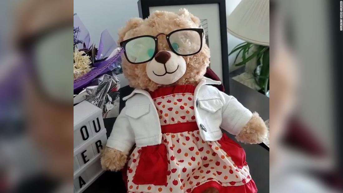 image for Stolen teddy bear with dying mother's voice has been returned after actor Ryan Reynolds, celebrities offered a $15,000 reward