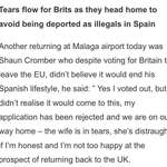image for I never thought that voting to leave Europe would mean that I had to leave Europe, weeps deluded man.