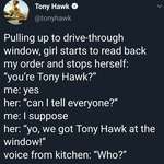 image for Tony Hawk is at a weird level of fame.