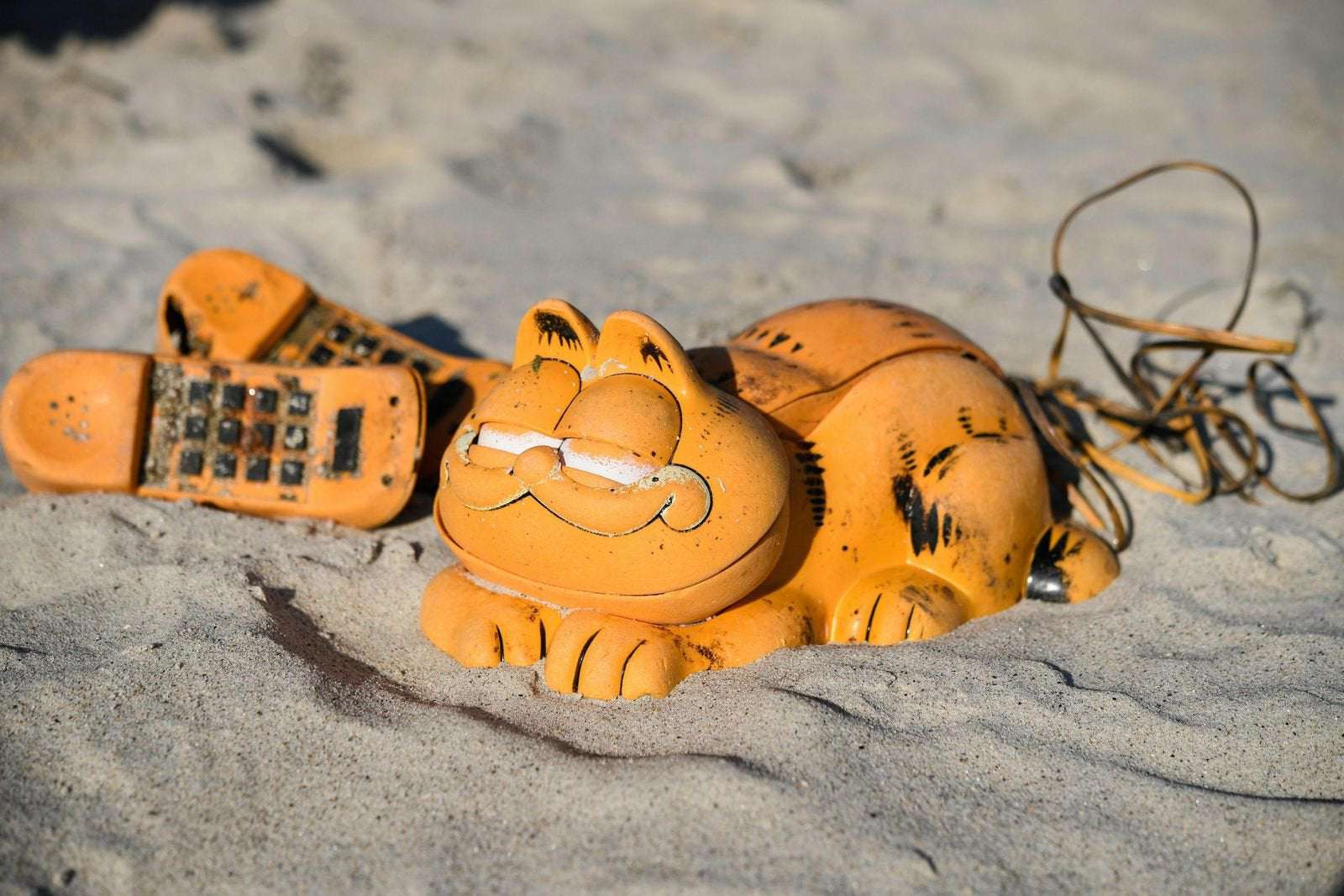 image for Why Have Garfield Phones Been Washing Ashore in France for 30 Years?