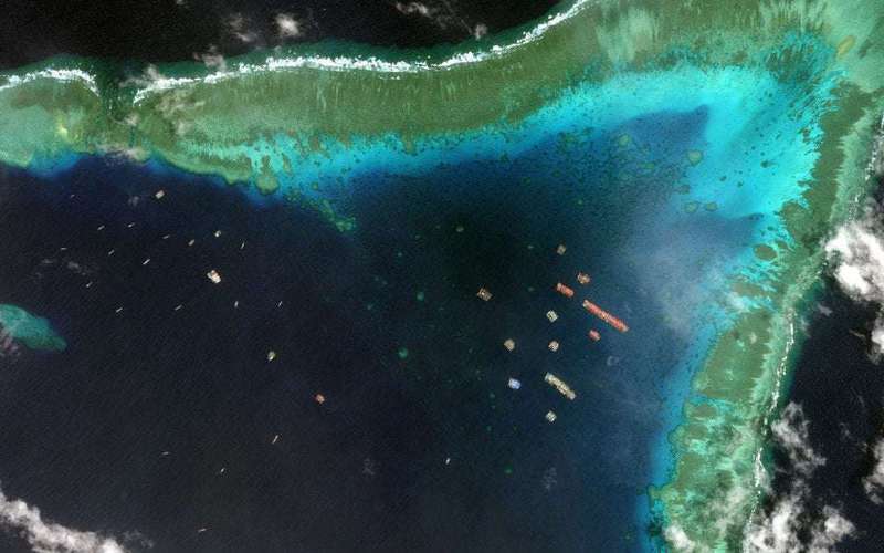image for Philippines deploys air force as tensions over Chinese ships rise
