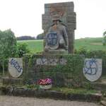 image for Vandalized German WW1 memorial.