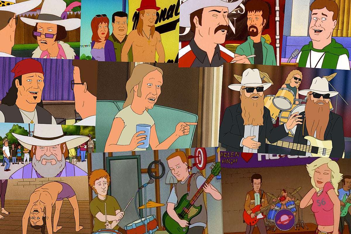 image for Rock Stars Who Appeared on ‘King of the Hill’