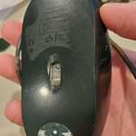 image for Goodbye old friend: my mouse died today...I've had it so long it's almost worn completely smooth.