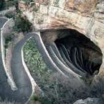 image for The “road to hell” Carlsbad Caverns National Park, New Mexico