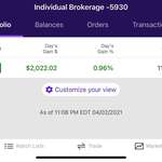 image for Yoloed my whole portfolio into GME somehow I landed on 1111 shares... LETS GO!!!