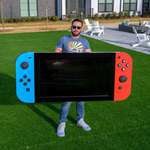 image for I built a giant (working) Nintendo Switch for Saint Jude’s Children Hospital