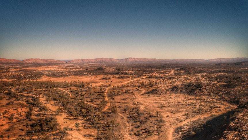 image for Girl with autism in remote Central Australia found a day after going missing