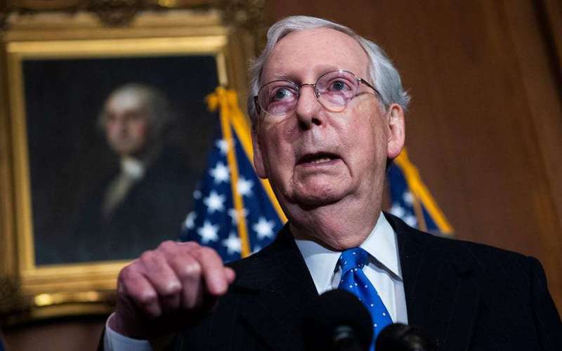 image for Mitch McConnell told CEOs to 'stay out of politics' over the Georgia voting law, despite being one of the biggest recipients of corporate cash in Congress