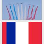 image for The Flag of France according to the French Air Force