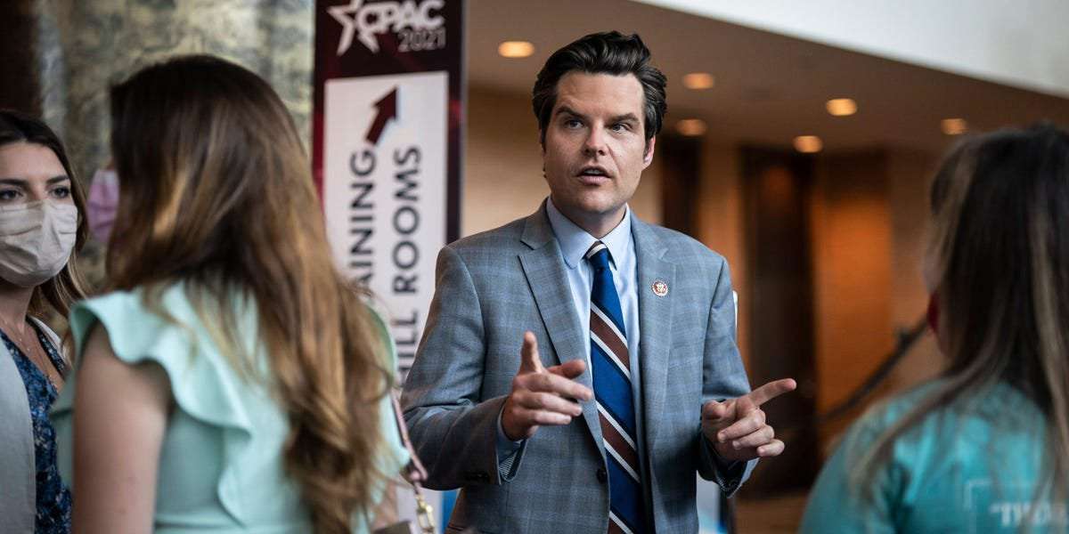 image for Feds are investigating whether Matt Gaetz discussed running a sham candidate in a Florida Senate election to deprive a political rival of votes, report says