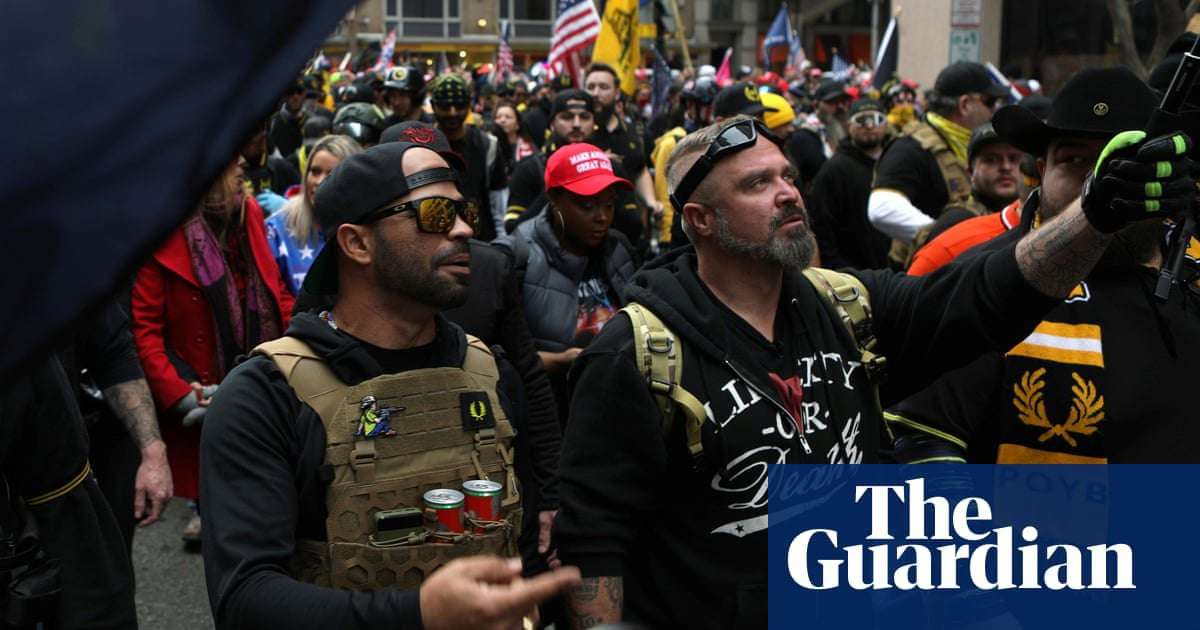 image for Proud Boys and other far-right groups raise millions via Christian funding site