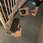 image for Friend bought a new $500 speaker today, tripped on the stairs 4 stories up while carrying it above his head