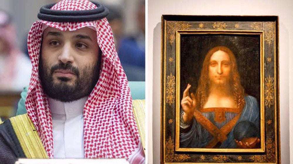 image for Saudi crown prince pressed France to lie about fake painting to escape humiliation: Doceumentary