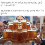 image for In Germany you can drink at age 14 with supervision
