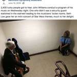 image for Musician plays for a security guard who couldn’t attend because she was protecting the locker room