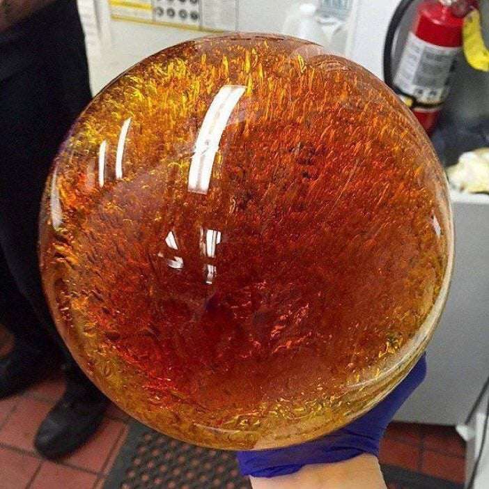 image showing 3,000 gram ball of cannabis oil