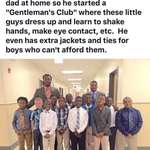 image for South Carolina teachers create “The Gentlemen Club” to teach young boys with no fathers life Lessons