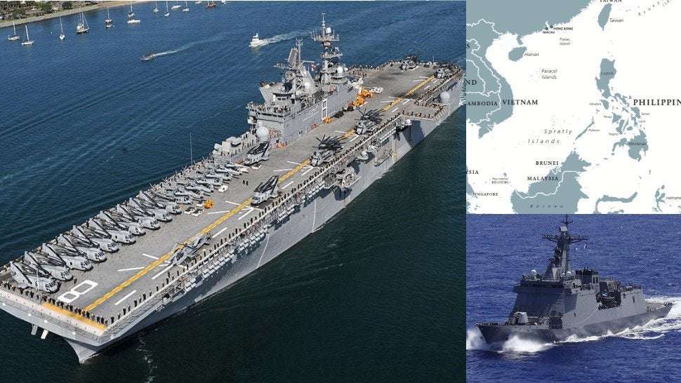 image for China Backs Away as Philippines and U.S. Send Impressive Fleet to West Philippine Sea