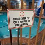image for I’ve never seen a hotel pool sign so blunt before.