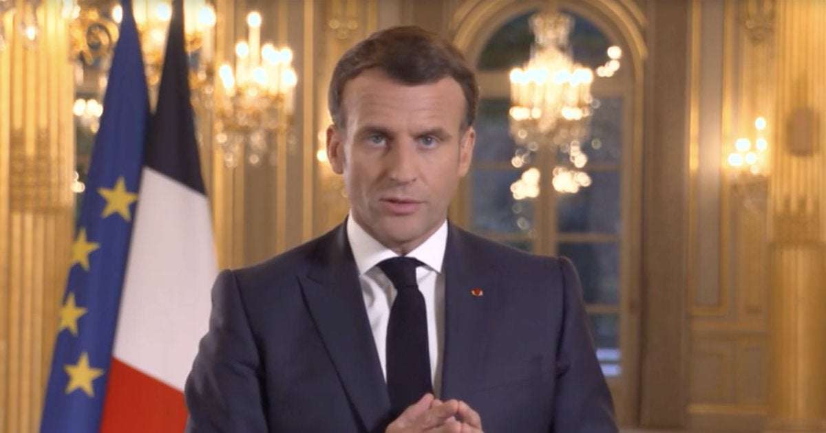 image for French President Emmanuel Macron says international community must draw "clear red lines" with Russia