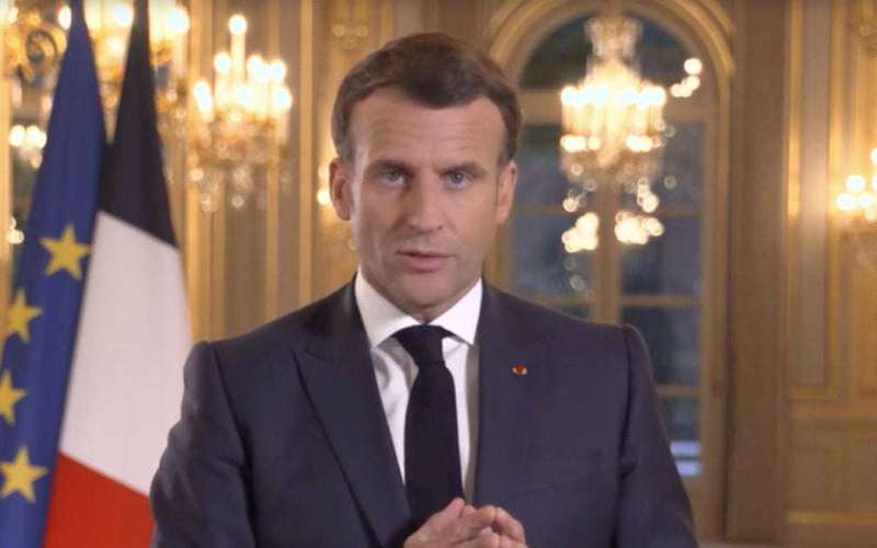 image for French President Emmanuel Macron says international community must draw "clear red lines" with Russia