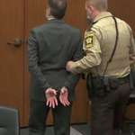 image for Derek Chauvin being led away in handcuffs after being found guilty of murder and manslaughter
