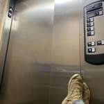 image for Currently stuck in an elevator in my apartment building, was told about 40 minutes until the tech arrives and I have to pee
