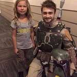 image for She wanted to meet Bobba Fett, but instead gets Harry Potter.