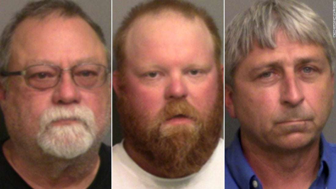 image for Three men indicted on hate crime and kidnapping charges in connection to Ahmaud Arbery's death, federal prosecutors say
