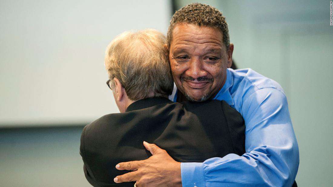 image for North Carolina governor grants pardon to man who spent 22 years in prison for killings he didn't commit