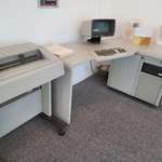 image for Rate my setup. Hewlett Packard 280 integrated desk with printer...