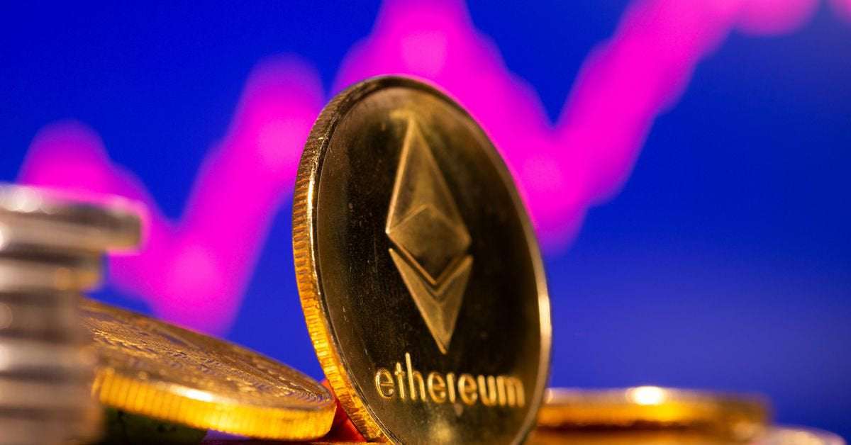 image for Ethereum breaks past $3,000 to quadruple in value in 2021