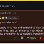 image for Valid Point: Why the hell is it that with supply so low and demand so high that orders can't even be FILLED that the price goes DOWN?!?! Answer: Because the US market is FRAUDULENT.