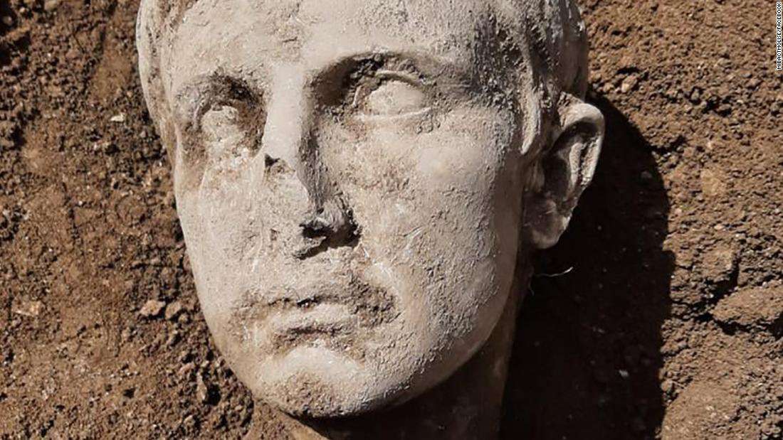 image for 2,000-year-old marble head of Rome's first emperor discovered