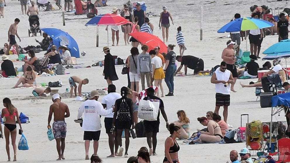 image for Florida reports more than 10,000 COVID-19 variant cases, surge after spring break
