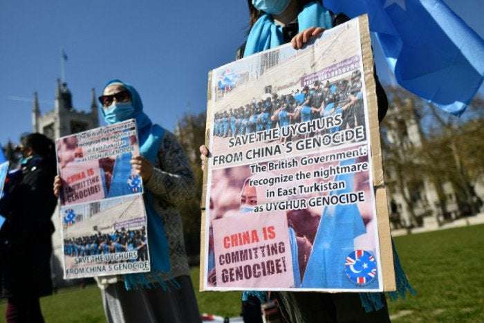 image for China demands cancellation of UN meeting on Uyghurs